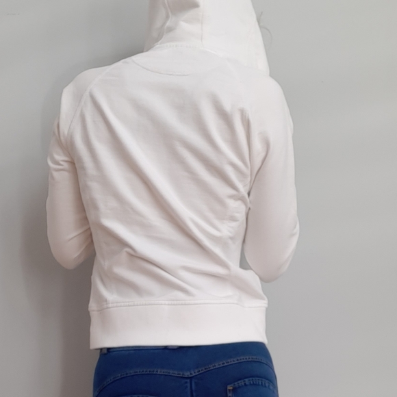 White Activewear Sweater - Picture 5 of 8